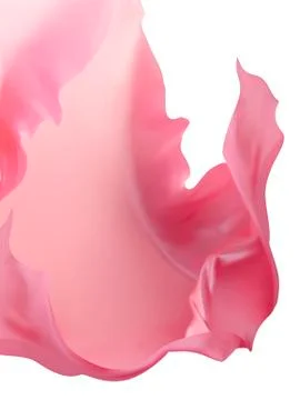 Silky chiffon elements Illustrazione stock