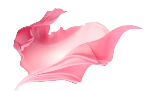 Silky chiffon elements Illustrazione stock