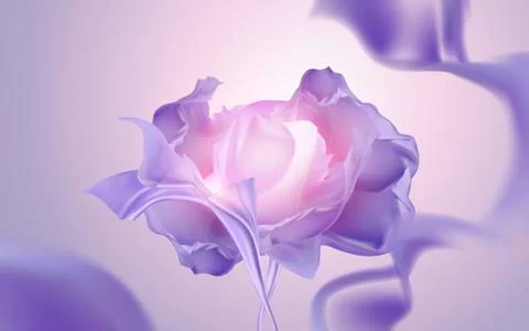 Silky chiffon elements Stock-Illustration