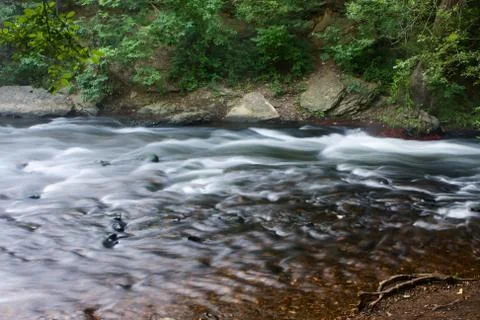 Silky creek Stock Photos