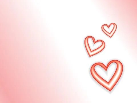 Silky heart vector Stock Illustration