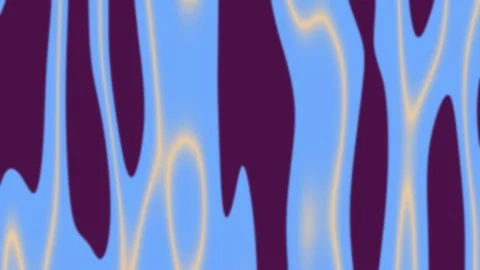Silky Motion Abstract Background light streak of yellow on blue blend Stock Footage 119967831