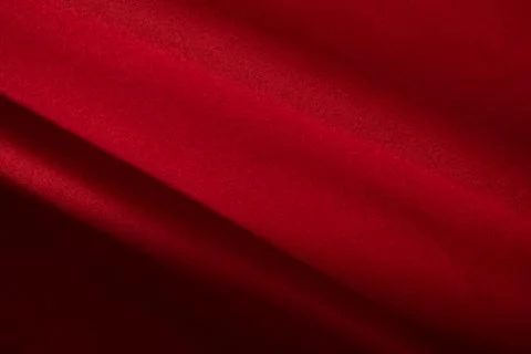 Silky Red Fabric Background Texture. Foto stock
