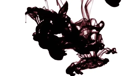 Silky Smoke on White Background Stock Footage 54689400