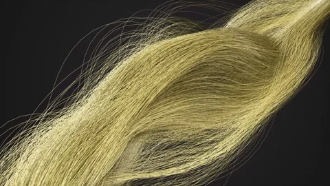 Silky Smooth Strands Dancing in the Wind , Hair in Motion, Flowing Luxurious  Video stock 300029059