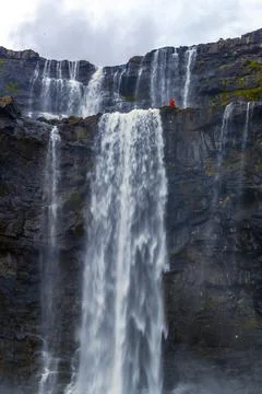 Silky waterfall Stock Photos
