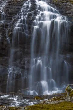 Silky waterfall Foto stock