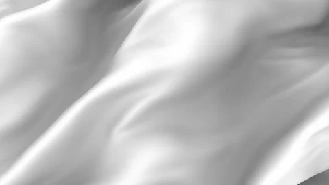 Silky White Fabric Stock Footage 263231290