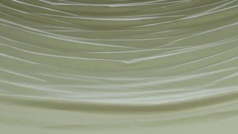Silky-white fabric moving forward on the conveyor belts of a textile factory Stock Footage 291871007