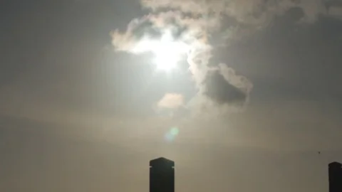 Sillouette Cloud Timelapse HD Stock-Footage 73556903