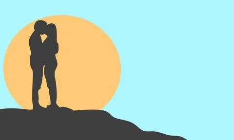 Silluet design Stock Illustration