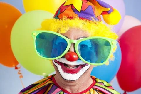 Silly Clown Stock Photos