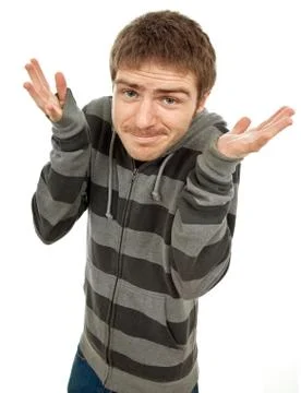 Silly man Stock Photos