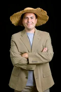 Silly man Foto stock