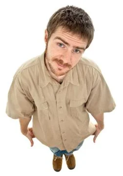 Silly man Stock Photos