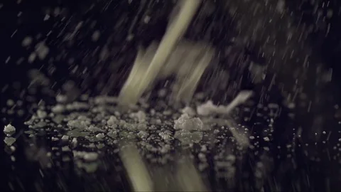 Silly String Slow Motion Stock Footage 82911194