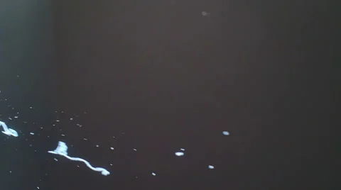 Silly string spray slow motion Stock Footage 54391134