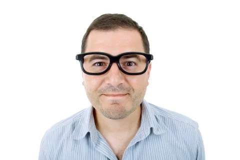 Silly young man Stock Photos