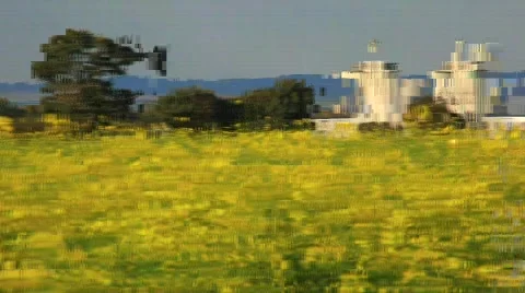 Silo in far.mpg Stockbeeldmateriaal 865251