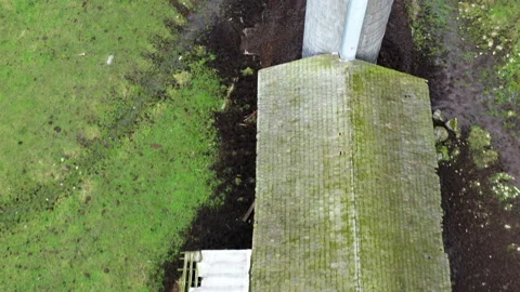 Silo Flyover 4k 30fps 库存影片 145274812