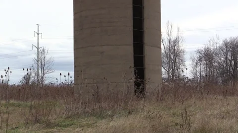 Silo Of The Past Stock Footage 58324370