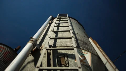 Silo Timelapse Stock Footage 310564195