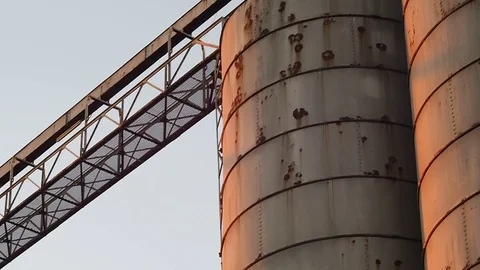 Silos Stock-Footage 96082225