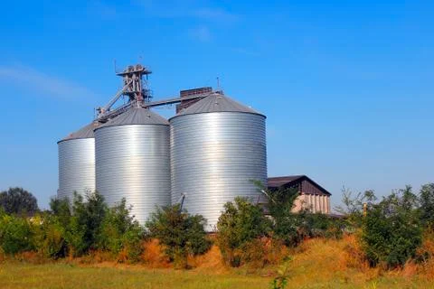 Silos 스톡 사진