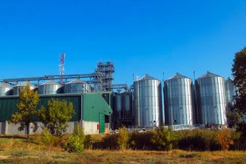 Silos 스톡 사진