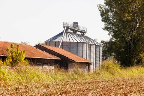 Silos Stock Photos