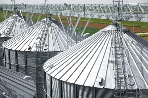 Silos Stock Photos