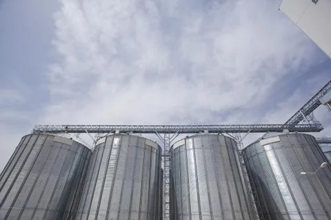 Silos Stock Photos