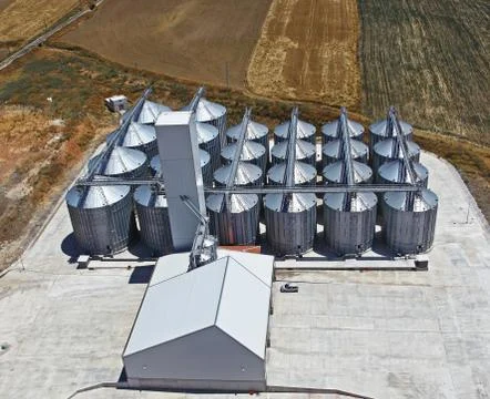 Silos Stock Photos