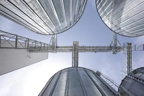Silos Stock Photos