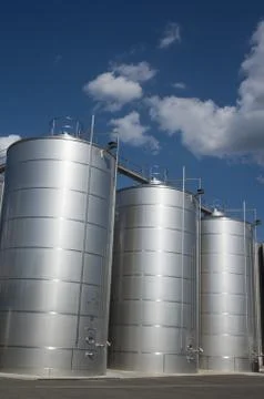 Silos in Tuscany Stock Photos