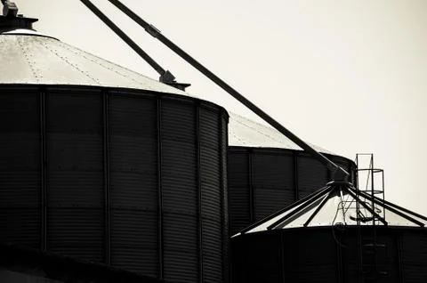 Silos in Tuscany Stock Photos