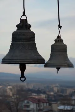 Siluette bell narikala 2 Stock Photos