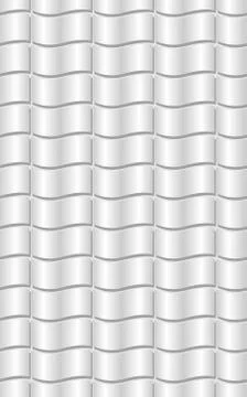 Silver abstract background with bent elements, embossed effect, 3d illusion, low Stock Illustration