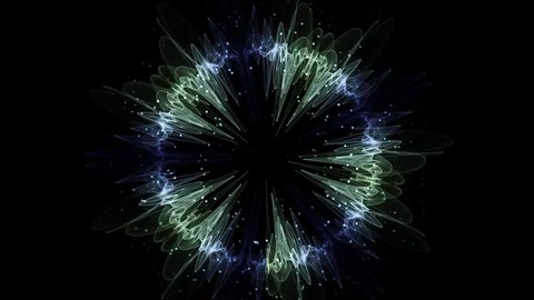 Silver Abstract Background Caleido 스톡 동영상 84412650