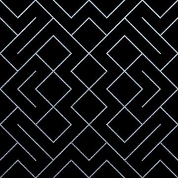 Silver abstract geometric pattern background with glitter texture. Vector sea Stock Illustration