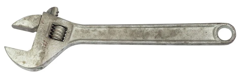 Silver adjustable spanner wrench Photos