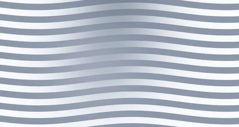 Silver and pale grey wavy stripes background Stock Illustration