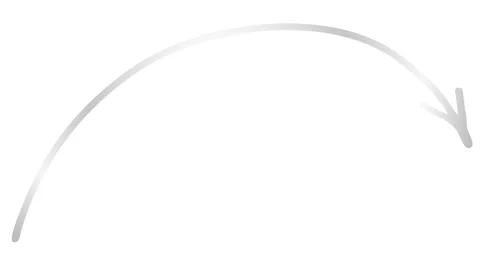 Silver arrow white Stock Footage 250010493