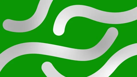 Silver background line 13 green Stock Footage 340472305