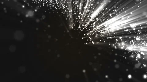 Silver background with rays in space. Stock-Footage 62414453