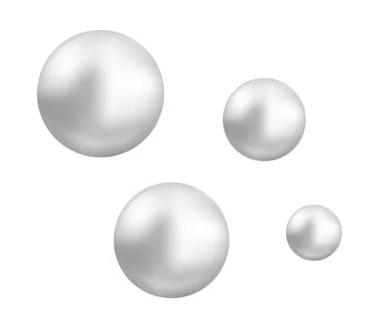 Silver ball sphere 3d button drop isolated molecule glob vector bubble. Chrome Illustrazione stock