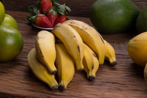 Silver Banana Stock Photos