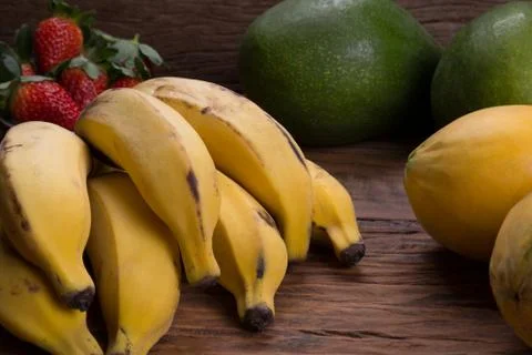 Silver Banana Stock Photos
