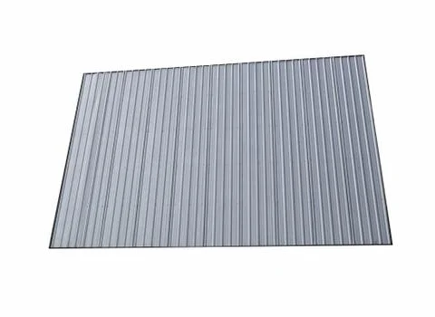 Silver banner isolated. Stock Photos