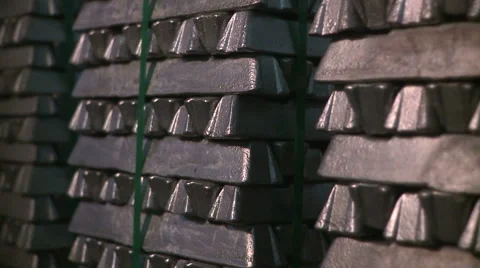 Silver bars Stock-Footage 62556215